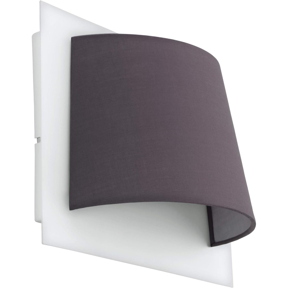 Eglo Serravalle - Lampada da parete in acciaio, 5,4 W, colore: bianco
