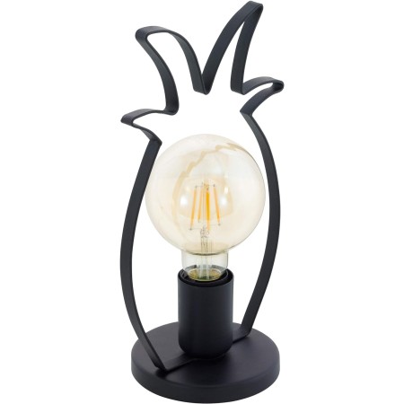 Eglo Coldfield Lampada da tavolo in acciaio, 60 W, nero
