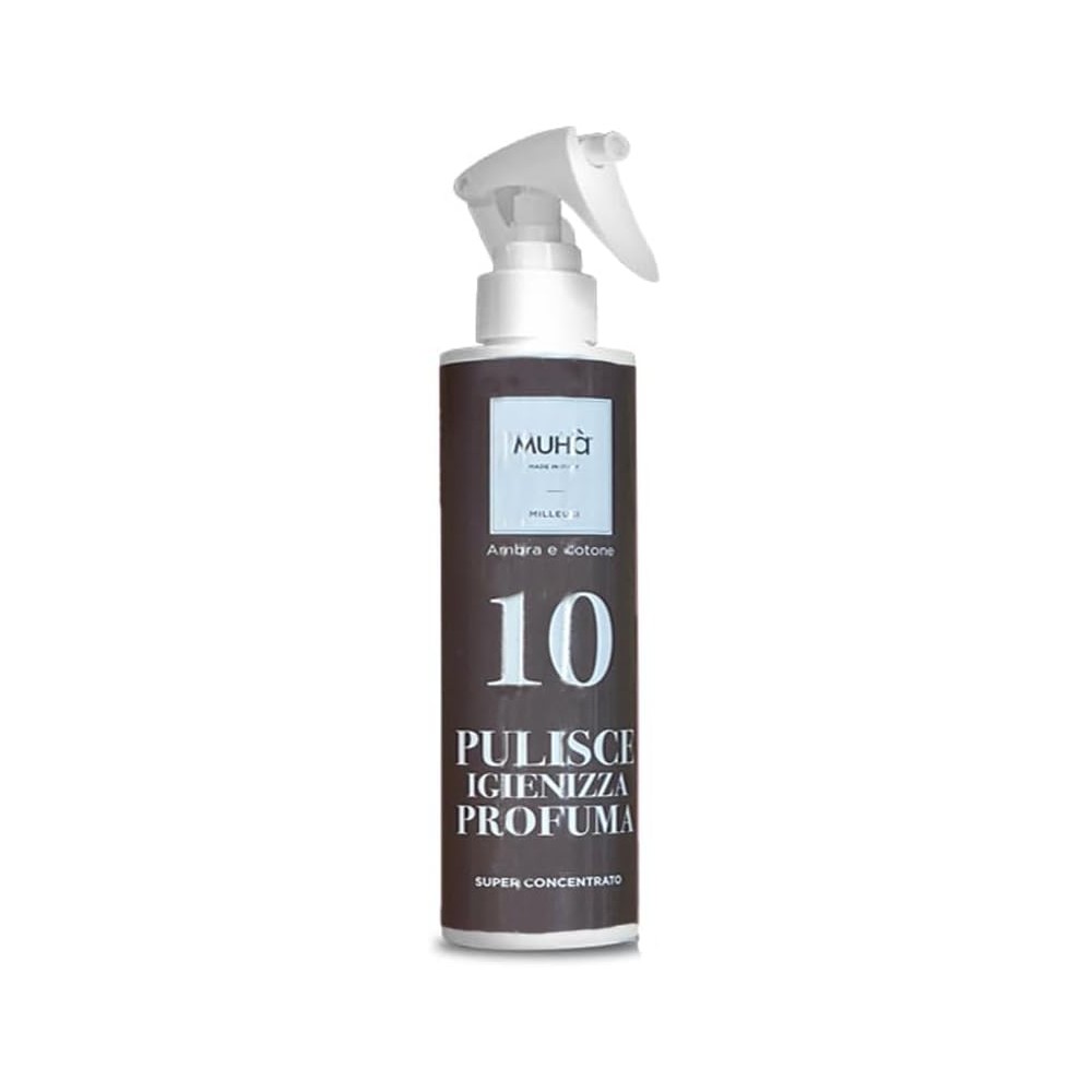 MUHA' SPRAY PULITORE MULTIUSO AMBRA E COTONE 200ML