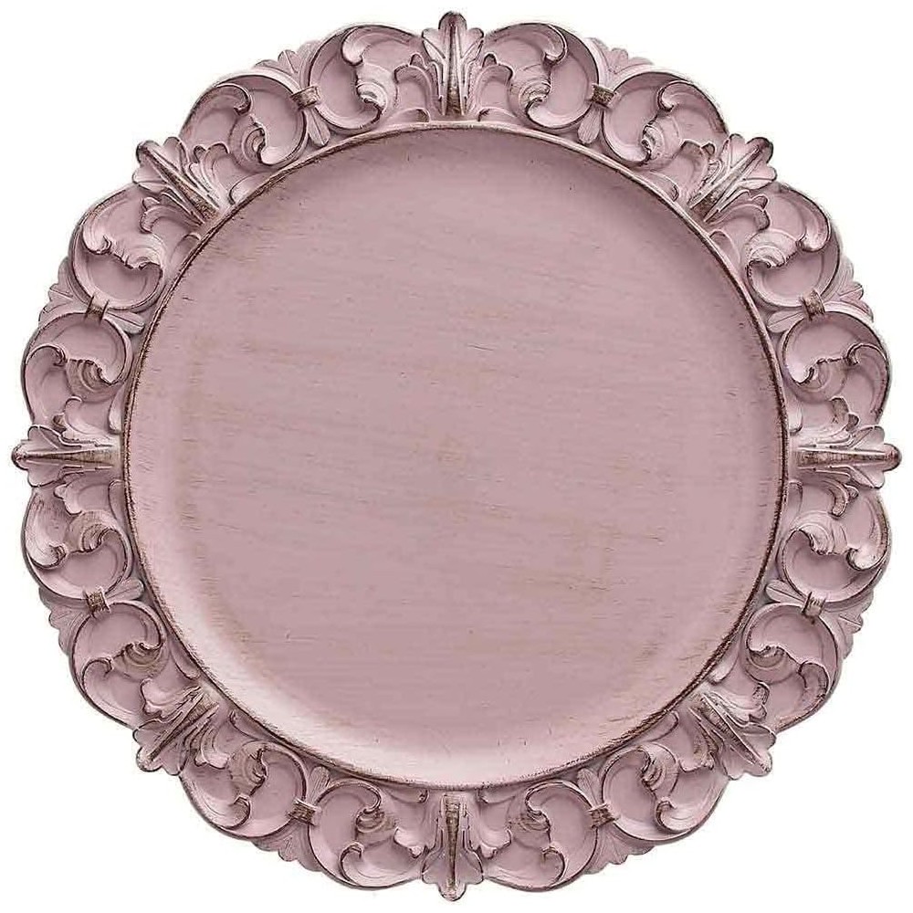 Sottopiatto Rosa Cm 35 Lirico Polipropilene Rosa