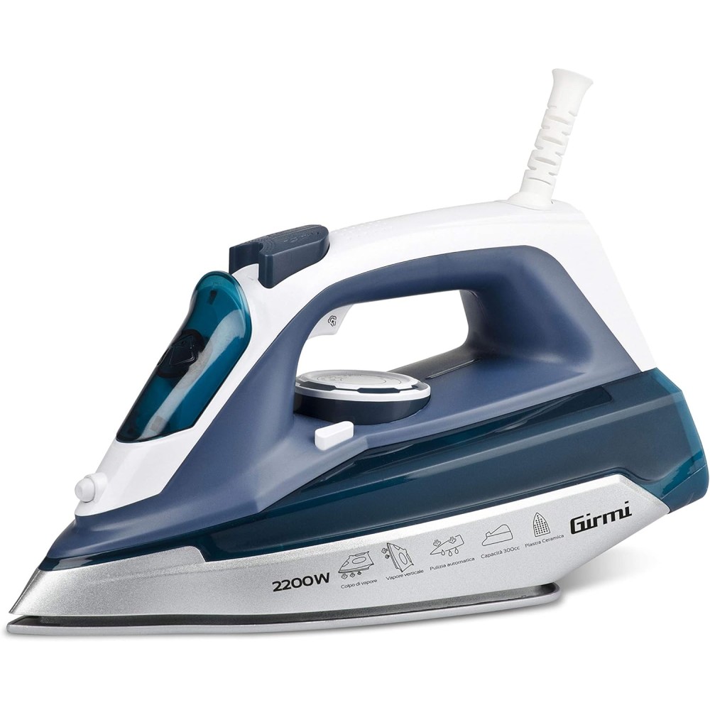 Girmi ST61 Ferro Da Stiro, 2200W, Blu