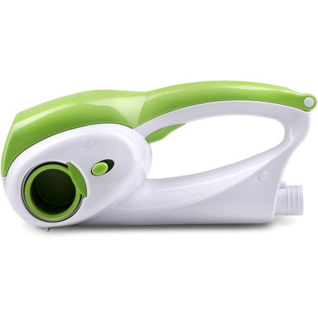 Girmi GT02 Grattugia Ricaricabile, 12W, 2 Rulli INOX, Bianco/Verde