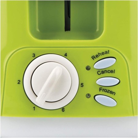 Girmi Tp11 Tostapane Elettrico, 800 W, Plastica, Verde