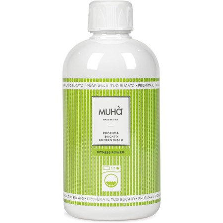 Muhà | Profuma Fitness Power, Profuma Capi Concentrato, Profumo Fresco e Persistente, Ideale per Capi Sportivi, Formato da 400ml